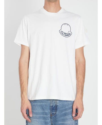 Moncler Logo Print Cotton T-Shirt 151061555 [P]