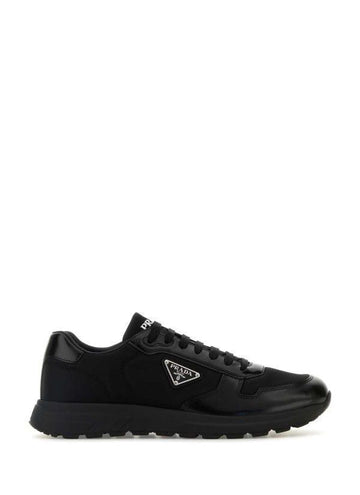 PRADA Sneaker aus Nylon und Leder 2EE443 F G000 3LF5 F0002 151072387 [P]