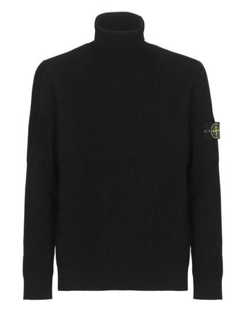 Stone Island Full Rib Wool Turtleneck Sweater 151103257 [P]