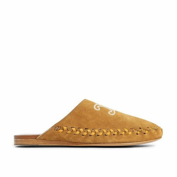 CELINE Marlou Triomphe Mule aus Velourskalbsleder (358893954C 19DT) 156177051 [P]