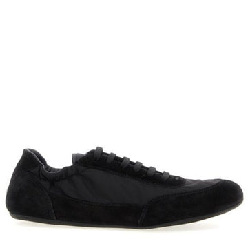 PRADA 26SS リナイロンとスウェードスニーカー 156186109 [P]