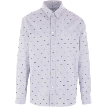 MAISON KITSUNE カジュアル ストライプ シャツ 157808316 [P]