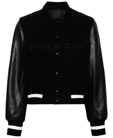 Givenchy Crop varsity jacket 151056411 [P]