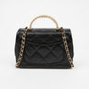 CHANEL CC Top Handtasche Mini Schulter Crossbody Bag 158796067 [P]