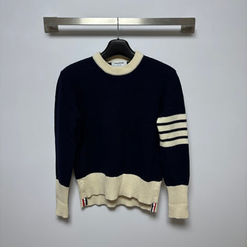 Thom Browne Diagonal Armband Shetland Knit for Women 159411225 [P]