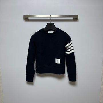 Thom Browne Diagonal Stripe Sweatshirt Navy Women 159411257 [P]