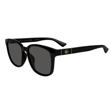 GUCCI サングラス GG0637SK 001 アジアフィット ブラック ゴールド GG メタル ロゴ 152836699 [P]