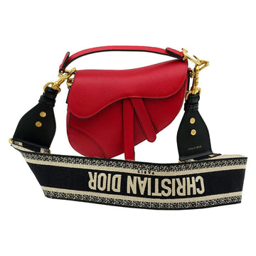 DIOR Mini Saddle Schultertasche M0456 in Rot 159411304 [P]