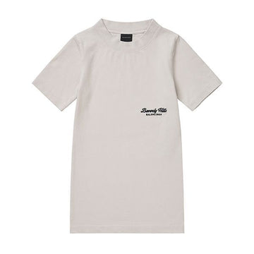 Balenciaga Short Sleeve T-Shirt with Logo Embroidery 101624102 [P]