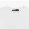 ACNE STUDIOS Kurzarm T-Shirt mit Logo-Patch in Weiß CL0309 132428585 [P]