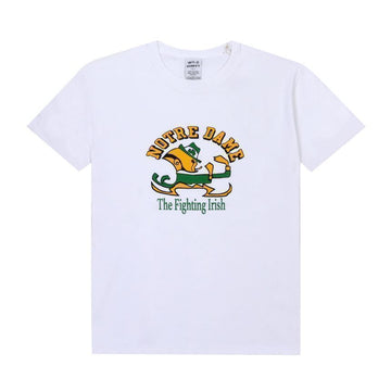 other Wild Donkey Short Sleeve T-Shirt Graphic Print Off-White 135130713 [P]