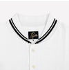 NEEDLES Kurzarm Polo mit Schalkragen A-Off White 354 138274429 [P]