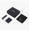 Prada Wallet Grain Logo Men's Bifold 139332838 [P]