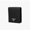 Prada Wallet Grain Logo Men's Bifold 139332838 [P]