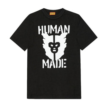 HUMAN MADE Kurzarm T-Shirt mit Grafiklogo Herren und Damen schwarz HM29TE009 140336211 [P]