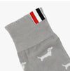 Thom Browne Socks with Scalloped Edge Pointelle Stitch 151330654 [P]