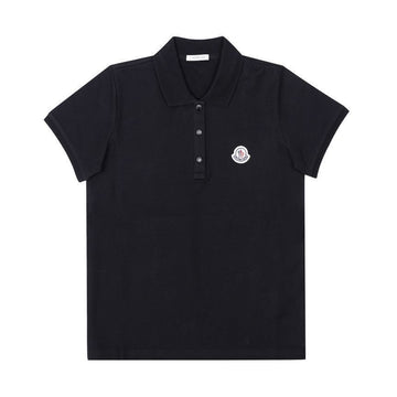 MONCLER Polo T-shirt mit Logo-Patch 156058332 [P]
