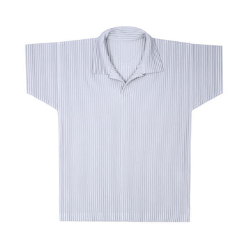 ISSEY MIYAKE Basic Short Sleeve Polo for Men 156242012 [P]