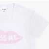 Re Done Oversized Kiss Me Women Short Sleeve T-Shirt 157223367 [P]