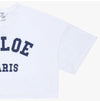 Chloe Short Sleeve Logo Crop Kids T-Shirt 157374589 [P]