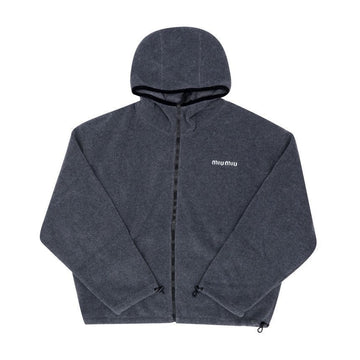 MIU MIU Jacke Fleece mit Kapuze 159166188 [P]