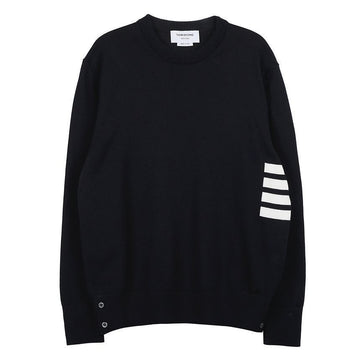 THOM BROWNE メンズコットン4バー ニット MKA543AY3043-415 130853569 [P]
