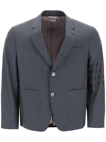 THOM BROWNE ウール 4 バー スポーツ ジャケット MJC196A 06146 025 133045339 [P]