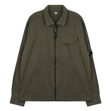 CP COMPANY Bio-Gaberdine Volle Zip-Jacke 18CMOS124A-110143G-683 139308724 [P]