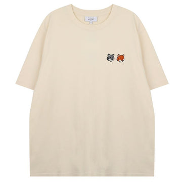 Maison Kitsune Double Bold Fox Head Comfort T-Shirt 141983422 [P]