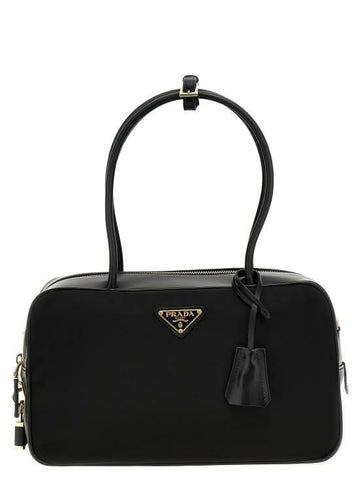 PRADA Schloss Medium Lina Nylon und Leder Top Handle Tasche 1BB132 V ODO 2C8Q F0002 142600127 [P]