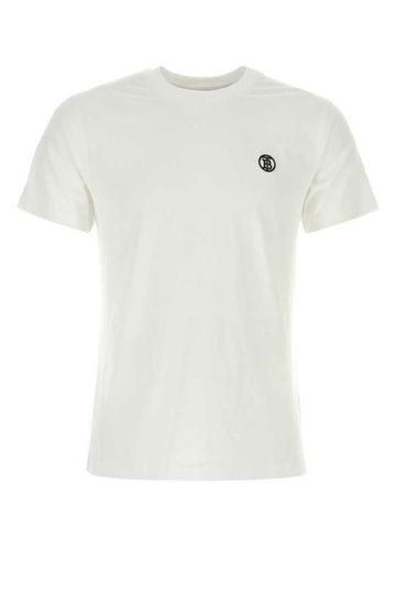 Burberry Embroidered Logo Short Sleeve T-Shirt 8084015 142645632 [P]