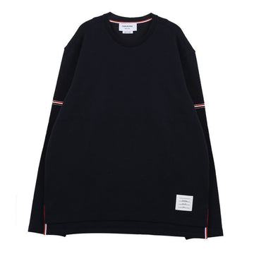 THOM BROWNE Baumwoll Rugby Langarm T-Shirt 25SS Navy MJS281A J0199 415 142645840 [P]