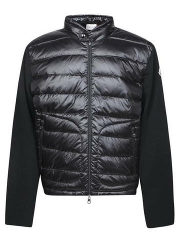 MONCLER パディングウールジップアップカーディガン 9B00016 M1131 999 143276617 [P]
