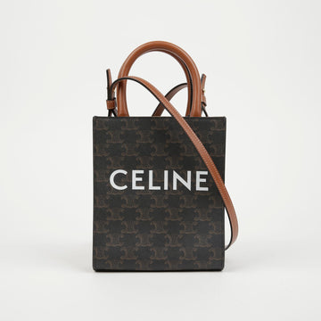 Celine Vertical Cabas Mini Tote Shoulder Bag 158796166 [P]