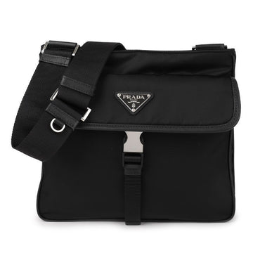 Prada Nylon and Saffiano Leather Shoulder Bag 149149880 [P]