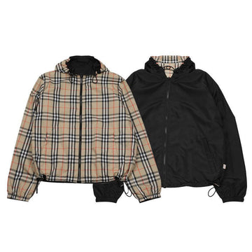 Burberry Reversible Check Hooded Jacket 150930789 [P]