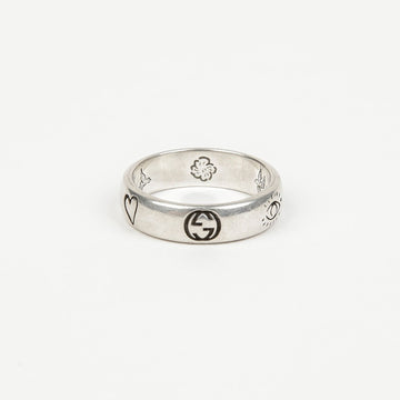 Gucci Blind for Love Silver Ring 159077567 [P]