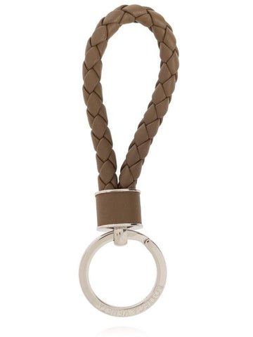Bottega Veneta Intrecciato Leather Key Ring 709727 VMAY1 2521 151055337 [P]