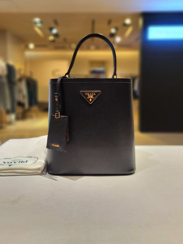 Prada Saffiano Panier Double Medium Tote Bag 1BA212 159416722 [P]