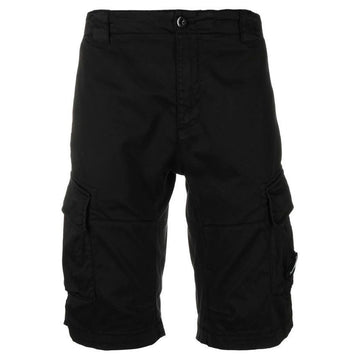 CP COMPANY CP 25SS レンズワッペン カーゴショートパンツ ブラック 18CMBE116A 005694G 999 130764448 [P]