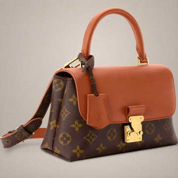 Louis Vuitton Madeleine BB Monogram Handbag/Cognac M28288 152756665 [P]