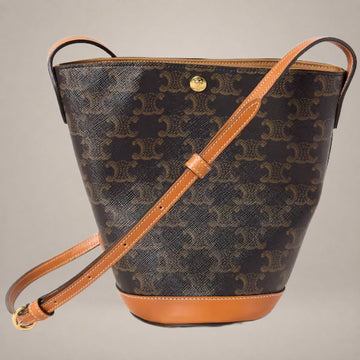 CELINE Mini Bucket Bag aus Canvas 159425741 [P]