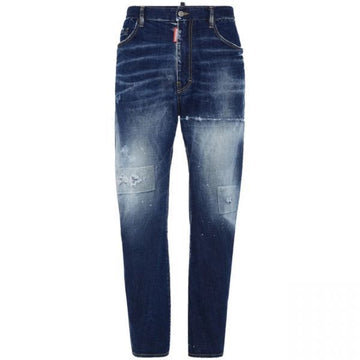 DSQUARED2 Dunkelweiße Waschung London Bro Jeans 136713538 [P]