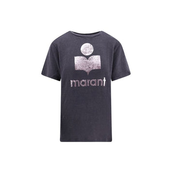 Isabel Marant Linen T-shirt Faded Night Lilac 159427984 [P]
