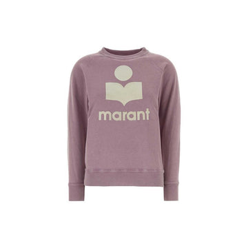 ISABEL MARANT Velourslogo Sweatshirt Rosewood 159428029 [P]