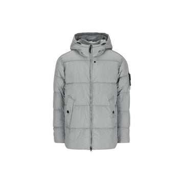 Stone Island Garment Dyed Crinkle Reps Hooded Jacket Gray 159428072 [P]