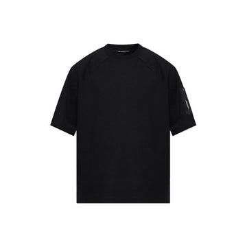 CP COMPANY T-Shirt mit Linsen-Patch Schwarz 21CMTS099A 110580W 999 159428137 [P]
