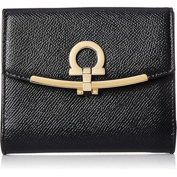 SALVATORE FERRAGAMO 26SS Gancini Französisch Brieftasche 75947937 [P]