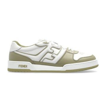 FENDI Match-Leder-Low-Tops (AOMN F1RT4) 145554439 [P]
