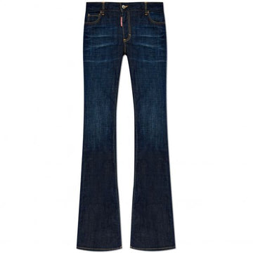 Dsquared2 Dark Urban Wash Medium Waist Flare Jeans 152031867 [P]
